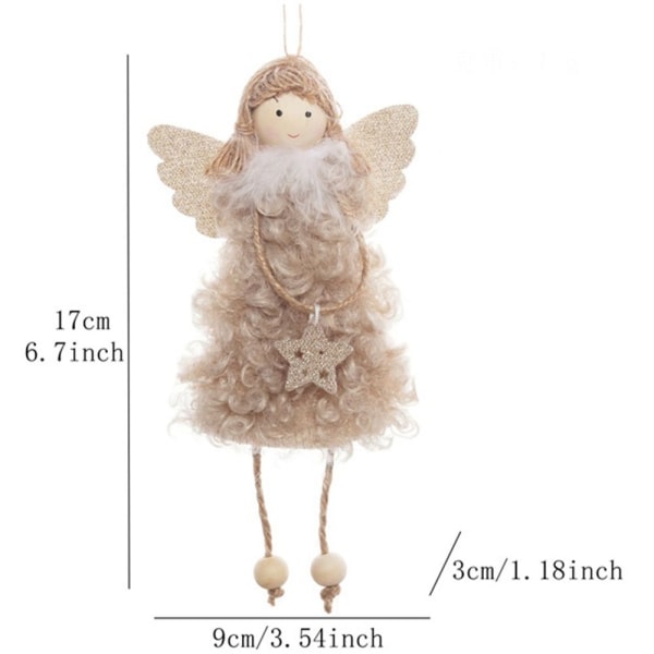 Christmas Angel Doll Plysh Toy Anheng STIL 5 STIL 5 Style 5