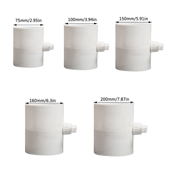 Ilmaventtiilin säätöventtiili 75mm 75mm