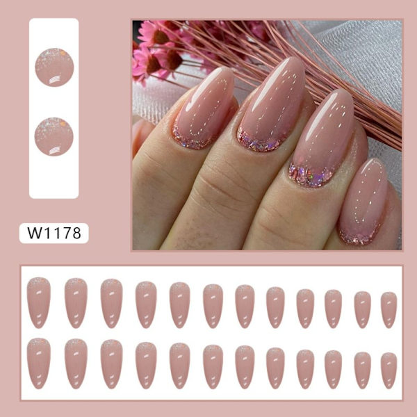 Falske Nails Fake Nials W1187 W1187 W1187