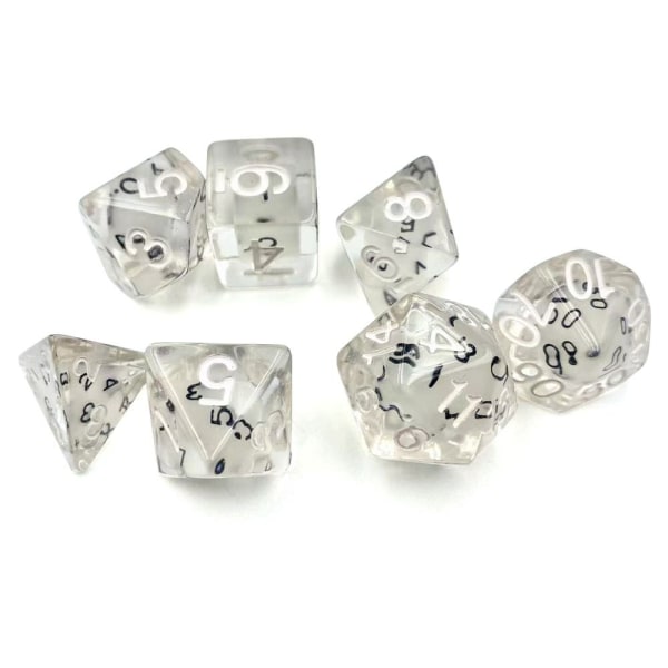 7kpl / set DND Dice Polyhedral Dice STYLE 2 STYLE 2 Style 2