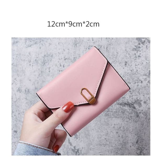 Tri-fold kort pung pengetaske SORT Black