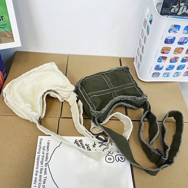 Skulderveske Messenger Bag GRØNN green