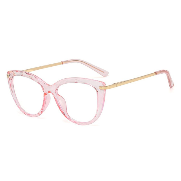 Anti-Blue Light Glasses Ylisuuret silmälasit PINK Pink