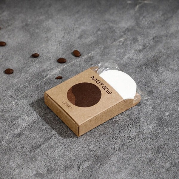 100 Stk Kaffefiltre Papir Kaffemaskine Filter 58MM 58mm