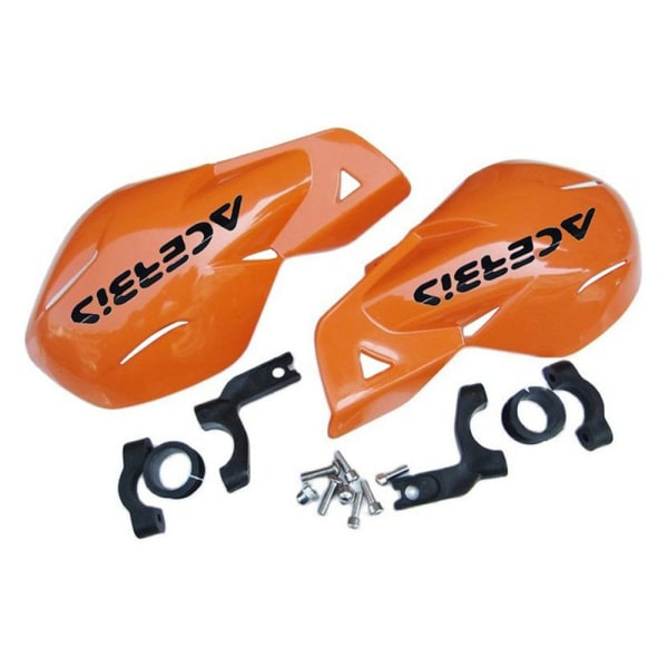 Motorcykel Handskydd Hand Guard Protector ORANGE orange