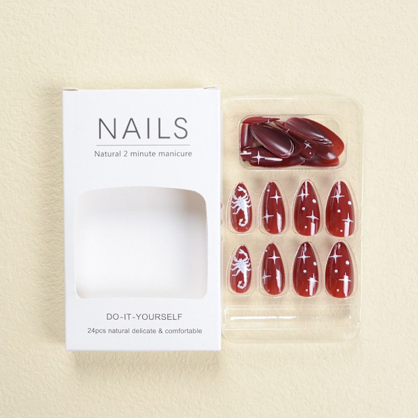 Almond Fake Nails False Nail Press on Nails