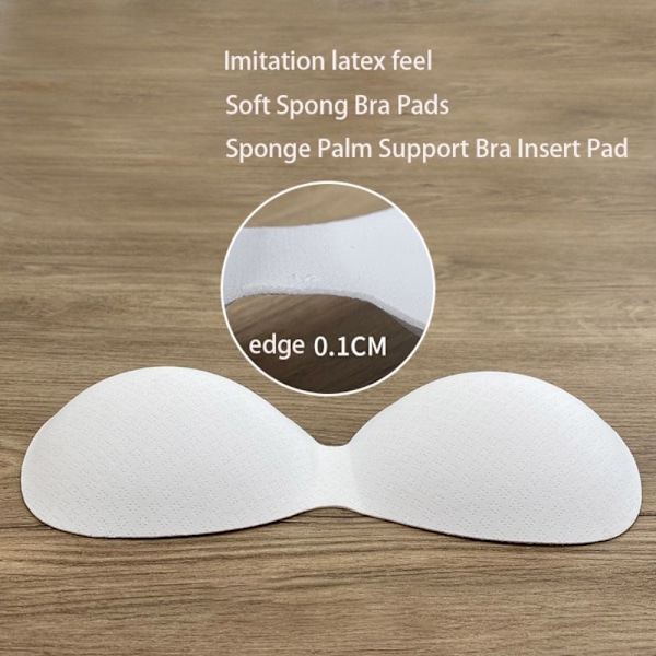 2 par Spong BH Pads Bikini Insert Pads WHITE M M white M-M