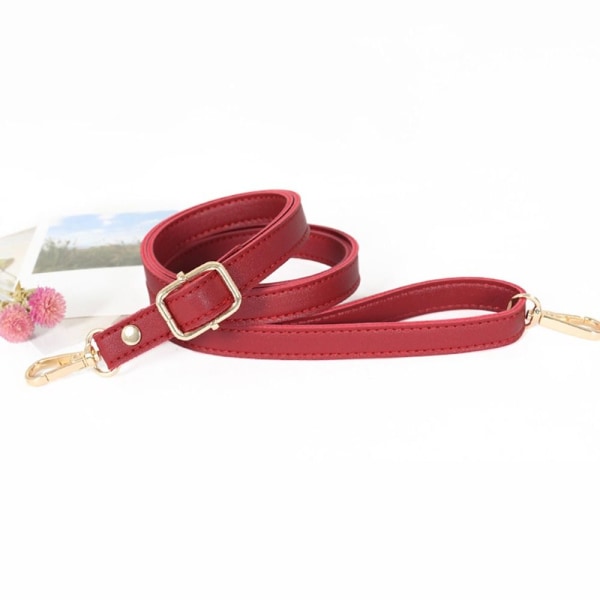Håndveskebelter i skinn ROSA&GULLT pink&gold