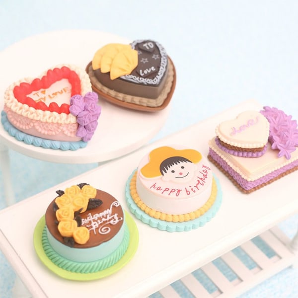 Miniatyyri kakkuleipä DIY-jälkiruoka PURPURIA Purple