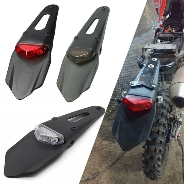 Motorcykel bakskärm Nummerskyltfäste 3 3 3