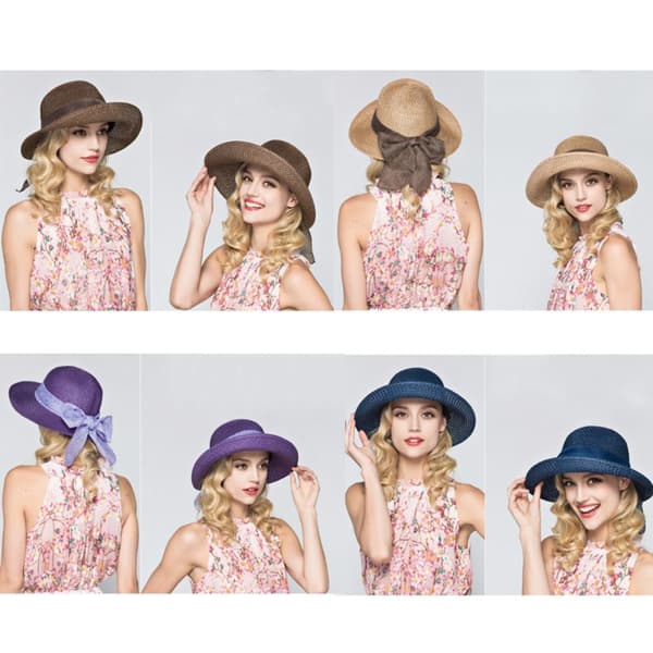 Solhatt for kvinner KHAKI khaki