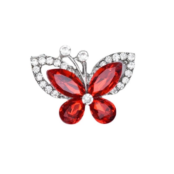 10 stk Butterfly Smykker Tilbehør Kostume Dekoration PINK pink