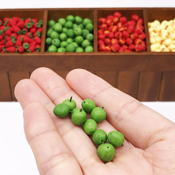 Dollhouse Fruit Simulation Strawberry Apple 10PCSTOMATO TOMATO 10pcstomato