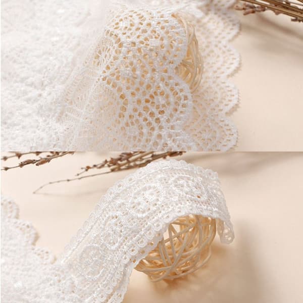 Lace Wrap Bryst Dame BH HVID white