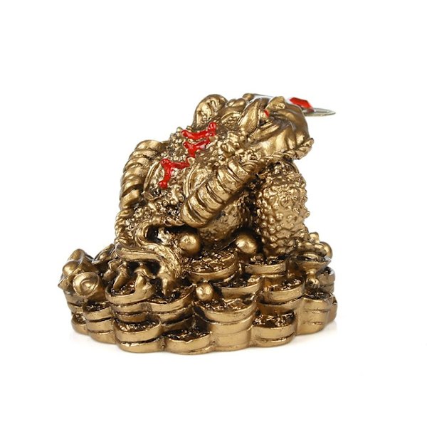 Feng Shui Toad Money GOLD Gold