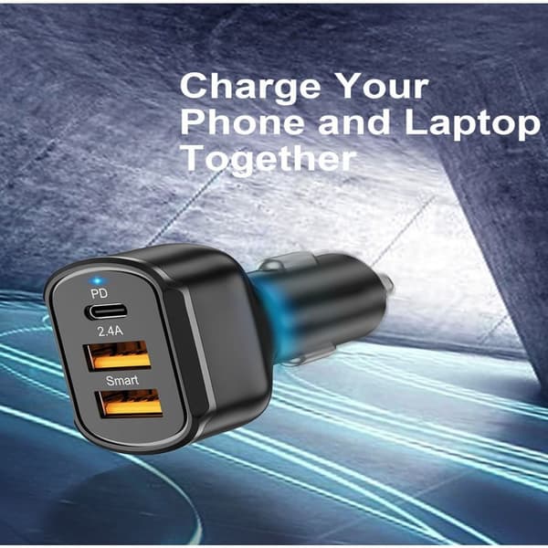USB-billader Hurtigladingsadapter Laderuttak