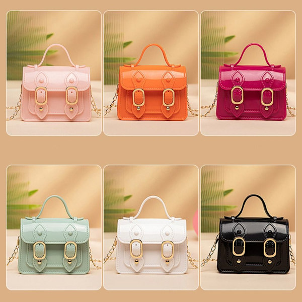 Jelly Tote Bag kainalolaukku MUSTA black