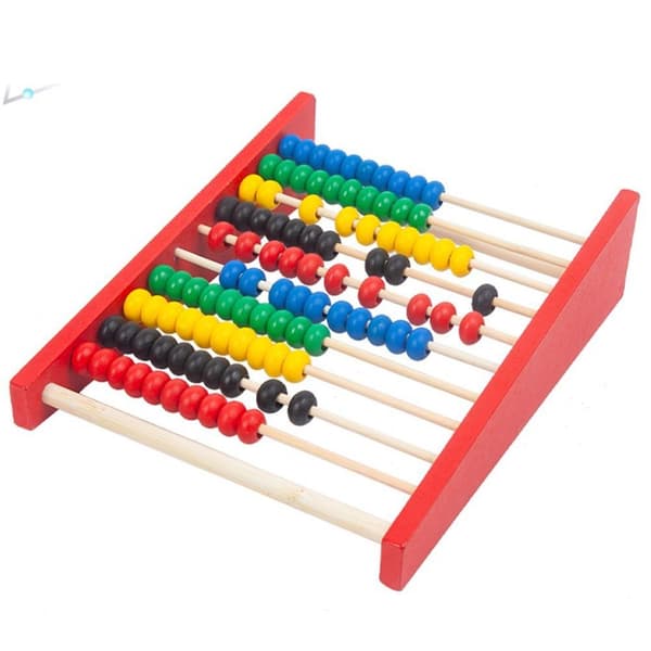 Tre Abacus Beregningsperle BLÅ-L BLÅ-L Blue-L