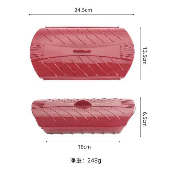 Silikoni Steamer Box Microwave Steamer Pot Steam Case