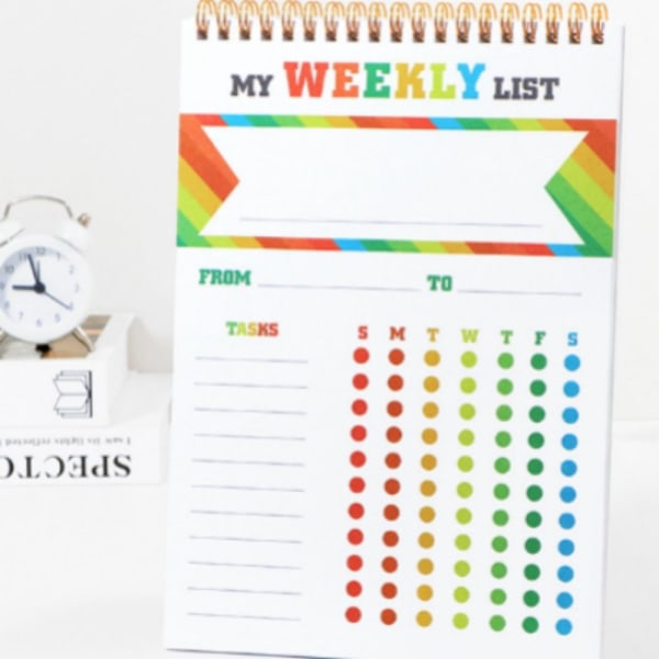 Sticky Note Fyld-In Task List Memo Pads