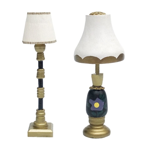 Miniatyr gulvlampe Krystallvegglampe 2 2 2