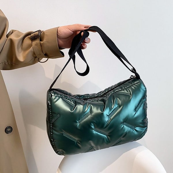 Skuldertaske Underarmstasker MØRKEGRØN dark green