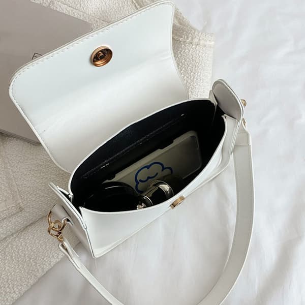 Modehandväskor Dam Elegant axelväska KHAKI khaki