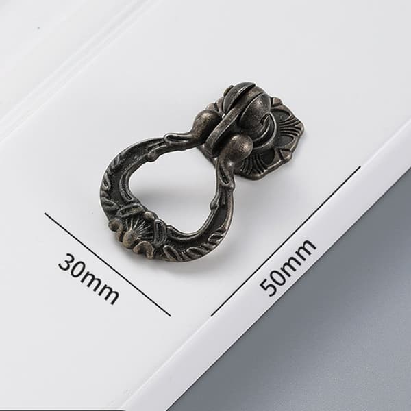 4 st Låda Dragar Ring Pendel Ring Handtag Garderob Drag