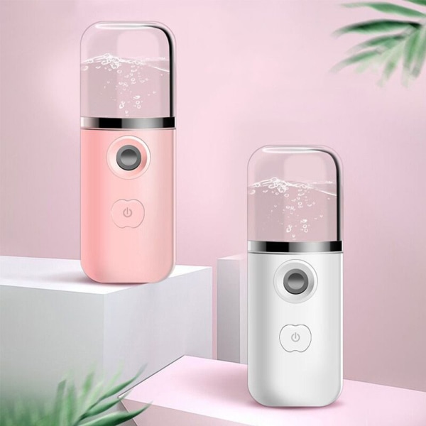 Nano Mist Sprayer Cooler Facial Steamer PINK pink