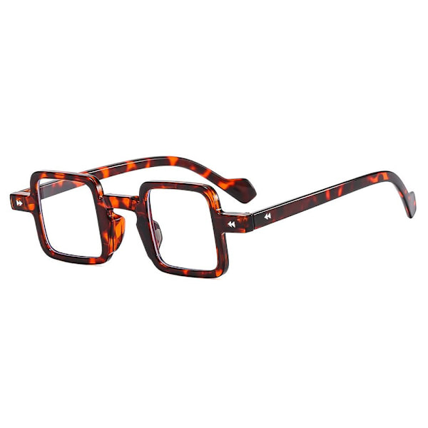 Anti-Blue Light Briller Overdimensjonerte briller LEOPARD PRINT Leopard print