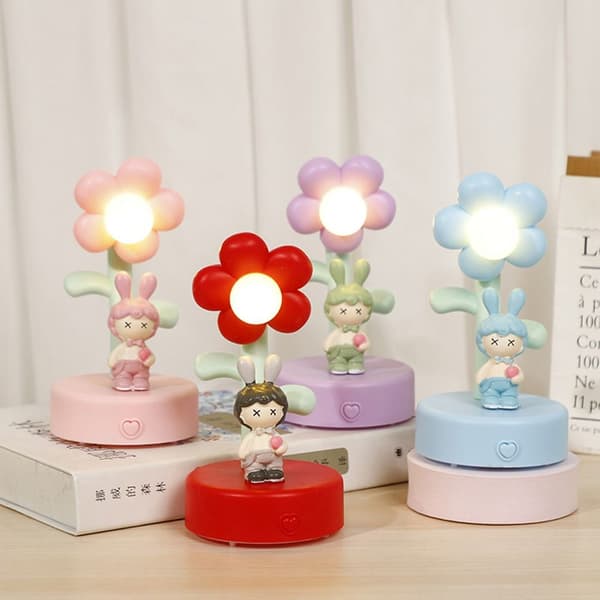 Nattlys Skrivebordslampe BLÅ blue