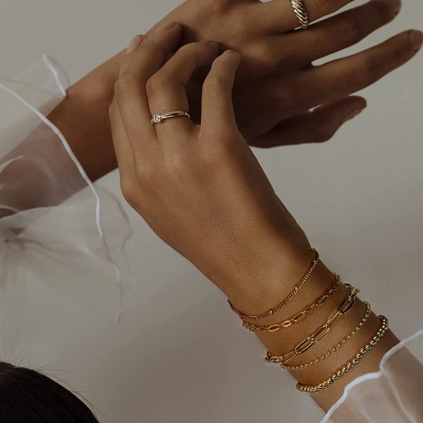 Metal Chain Chain Anklets C C C