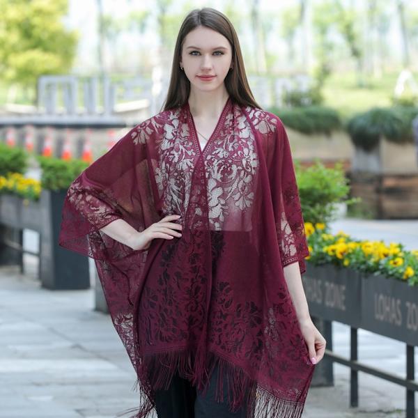 Aftenkjoler Sjal Lady Cape Wraps SORT SORT Black