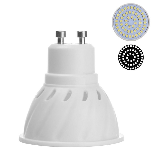 LED-kohdevalolamppu VALKOINEN A A white A-A