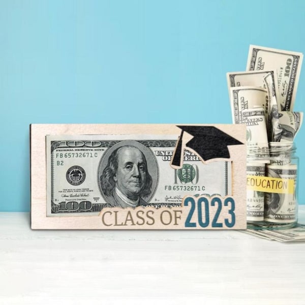 Graduation Money Holders Graduation Card BLÅT blue