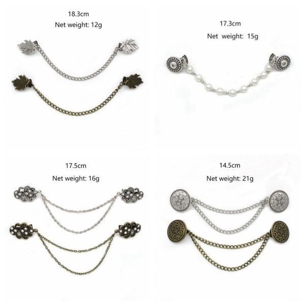 Neuletakki Clip Huivi Rintakoru PRONSSI STYLE 2 STYLE 2 Bronze Style 2-Style 2