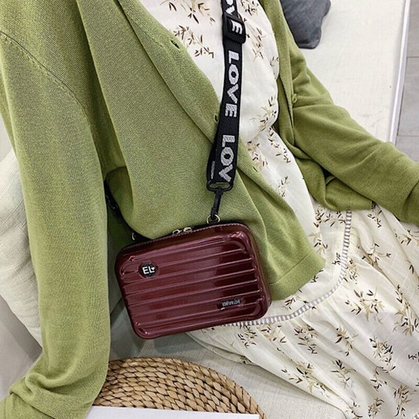 Skuldertaske Crossbody-taske LILLA Purple