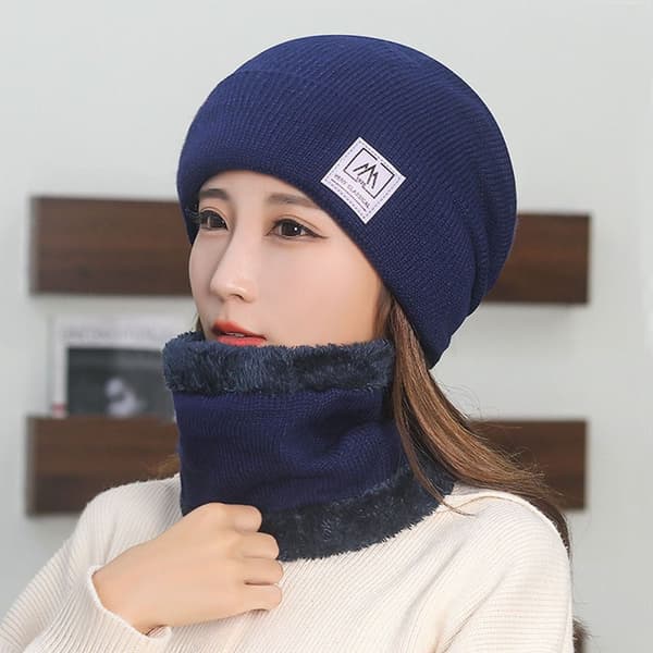 Mössmössa Scarf Hals Cap GRÅ Grey
