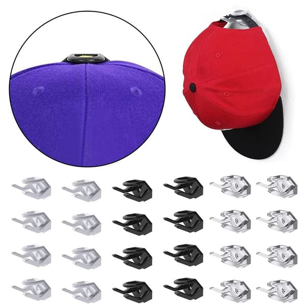 8ST Hattkrok Cap SVART Black