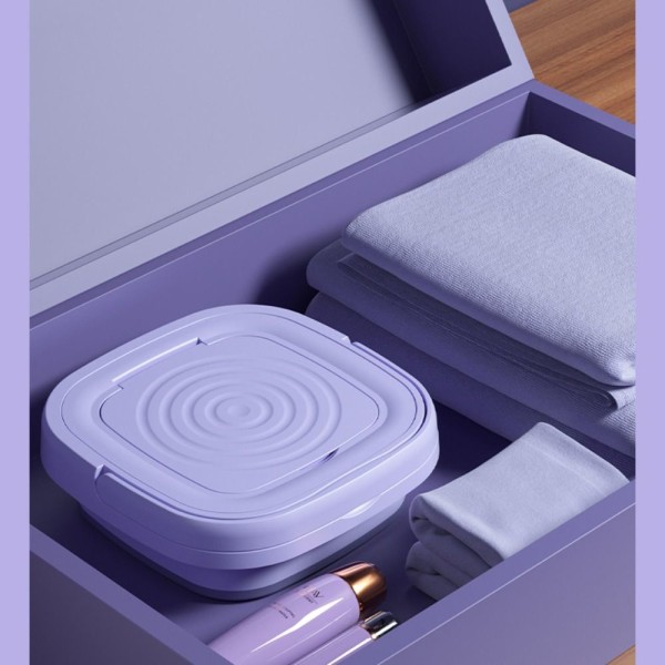 Sammenleggbare Vaskemaskin Vaskemaskiner PURPLE AU AU purple AU-AU