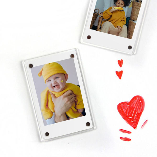 Photo Frame Instant Camera LÄPINÄKYVÄ LÄPINÄKYVÄ Transparent