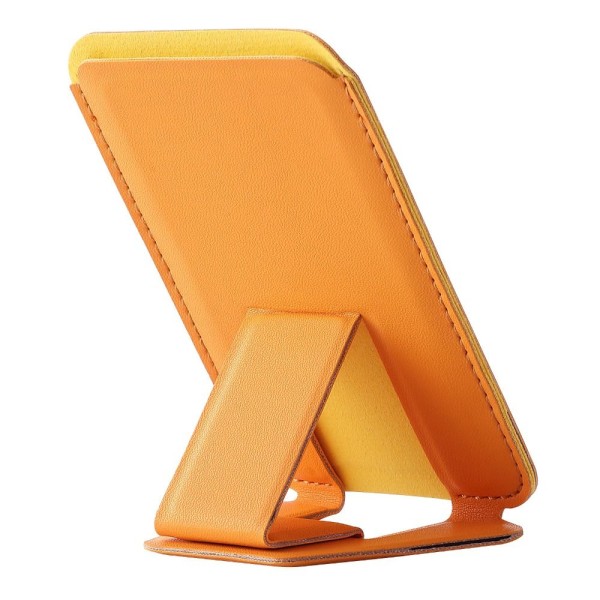 Mag Turvallinen lompakko jalustalla puhelinkorttiteline KELTAINEN TARKKA yellow Sticky-Sticky