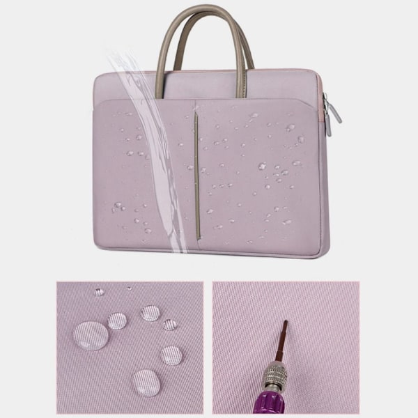 13 14 15 tuuman kannettavan tietokoneen käsilaukun case, PUNKKA 13,3 TUUM Pink 13.3 inch