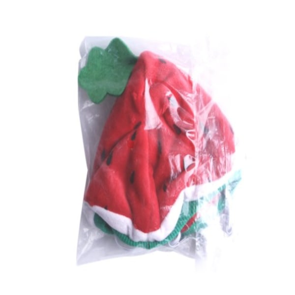 Hatt för katt Jul Katt Cross Dressing Hat Cat Watermelon Hat