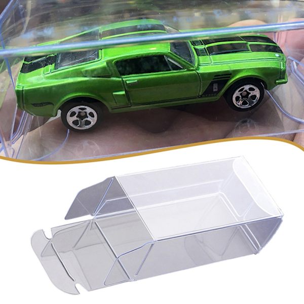 10 stk PVC-boks oppbevaringsboks displayetui 10pcs