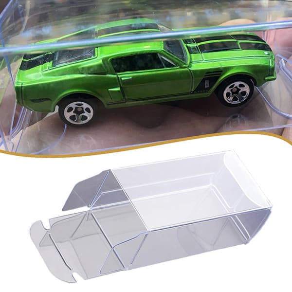 10 stk PVC Box Opbevaringsboks Display Case 10pcs
