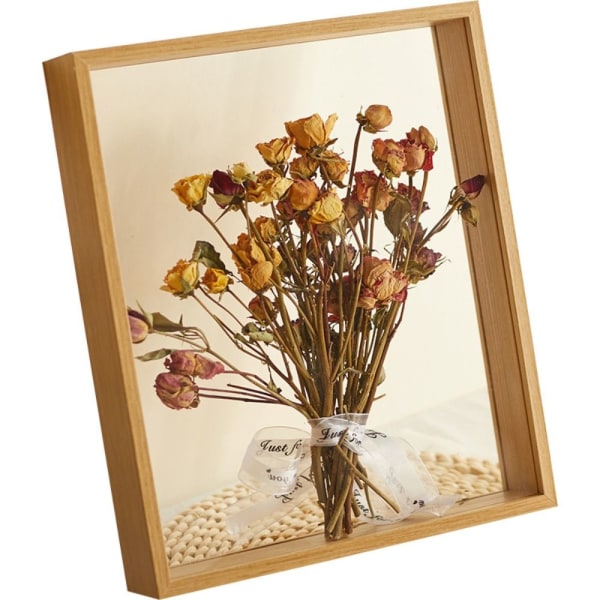 Blomsterdisplayramme Vægmontering SORT 6 TOMMERS - 10,2X15,2CM Black 6 inch - 10.2x15.2cm