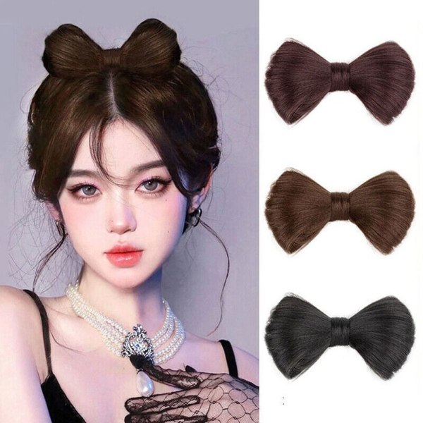 Fake Hair Bow Syntetiskt hår FÄRG 3 FÄRG 3 Color 3