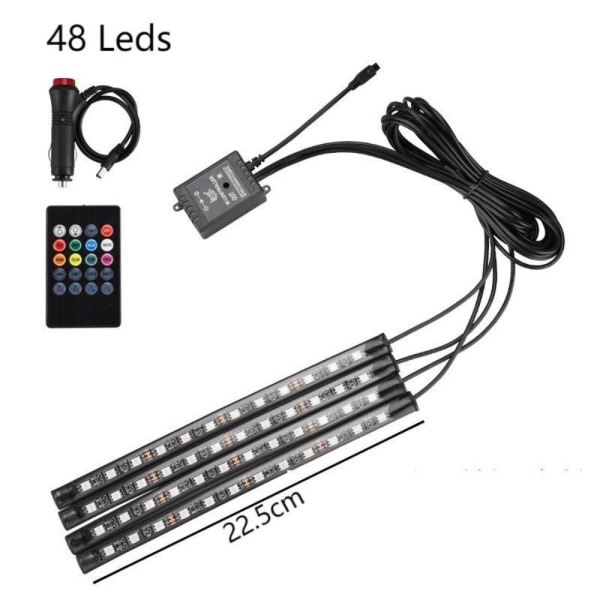 Neon Light Foot Strip Light Kit 36LED REMOTE CIG 36LED REMOTE 36LED Remote Cig