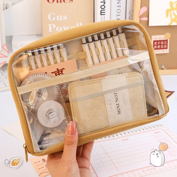 Kirkas Penaali Case BEIGE CANVAS CANVAS Beige Canvas-Canvas